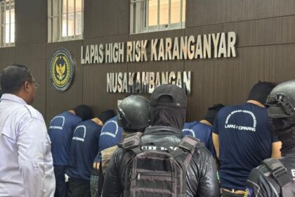 79 Napi Lapas Makassar Berisiko Tinggi Dipindahkan ke Nusakambangan