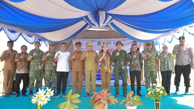 BTN dan Gubernur Maluku Utara Bangun 32 Rumah Layak Huni