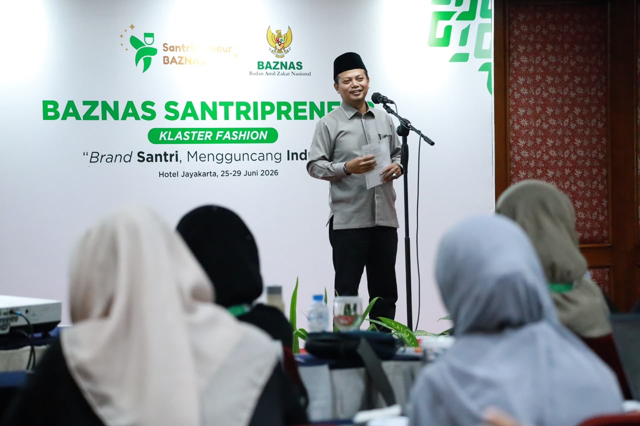 Baznas Gelar Bootcamp Santripreneur Fesyen untuk Santri