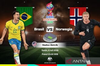 Brasil Tantang Norwegia di Piala Dunia 2026: Kesempatan Akhiri Rekor Buruk