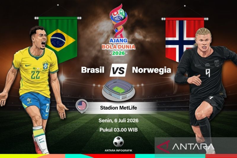 Brasil Tantang Norwegia di Piala Dunia 2026: Kesempatan Akhiri Rekor Buruk