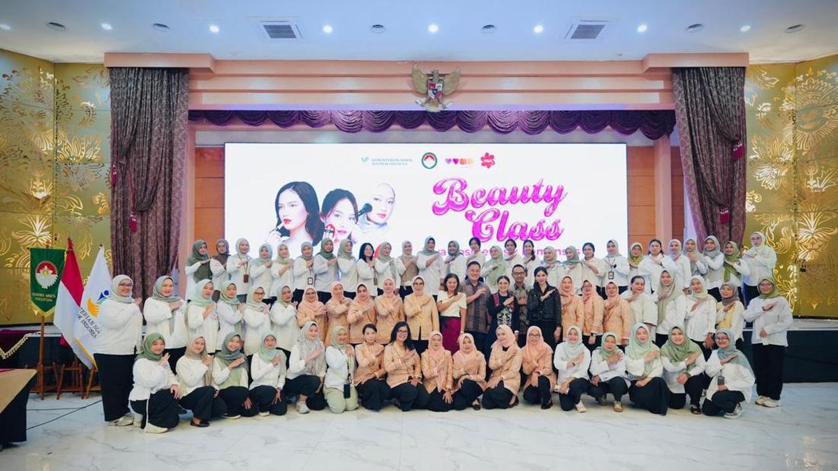 DWP Kemensos dan Viva Cosmetics Selenggarakan Beauty Class di Jakarta