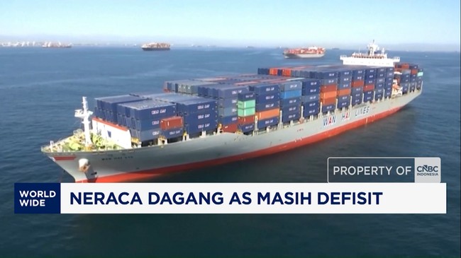 Defisit Neraca Dagang AS Memburuk meski Impor Turun