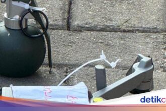 Drone Membawa Granat Replika Jatuh di Rumah Pengacara di Depok
