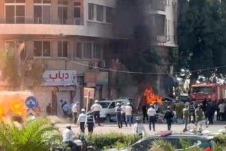 Dua Bom Meledak Dekat Hotel Macron, 18 Orang Terluka di Damaskus