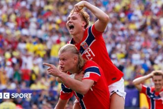 Erling Haaland Antar Norwegia Raih Kemenangan Bersejarah Atas Brasil