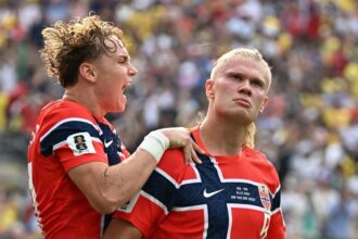 Erling Haaland Bawa Norwegia Tundukkan Brasil ke Perempat Final