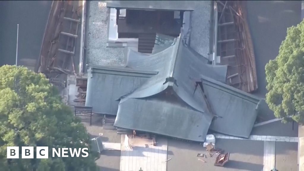 Gempa Dahsyat Guncang Pulau Kyushu di Jepang