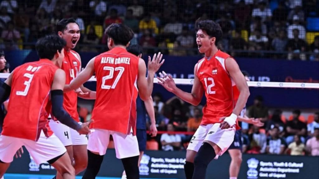 Indonesia Raih Juara Ketiga di SEA V-Cup 2026 Putra