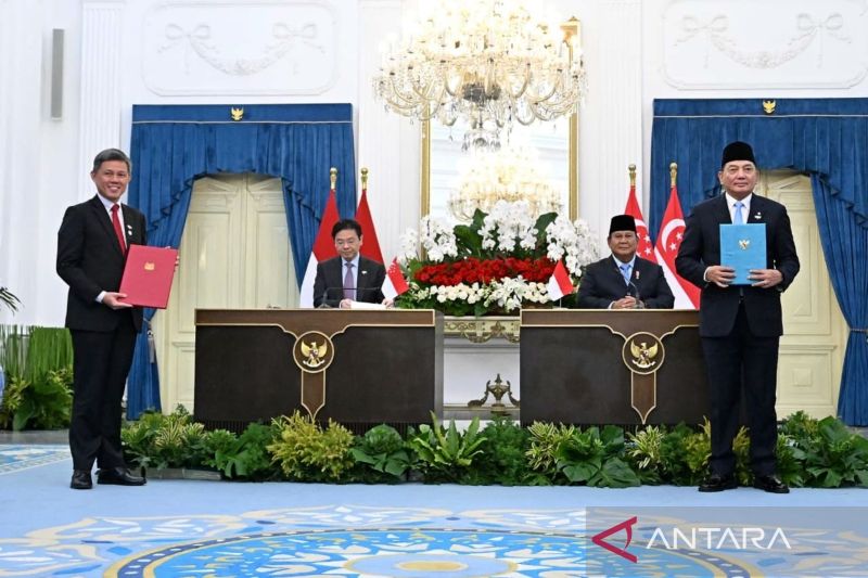 Indonesia-Singapura Kaji Pengembangan Latihan Militer di Sumatera dan Kalimantan