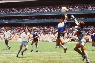 Inggris vs Argentina: Kenangan Gol Maradona dan Kartu Merah Beckham
