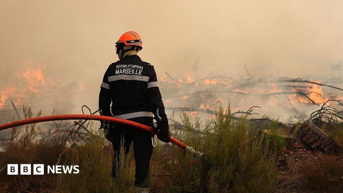 Kebakaran Hutan di Bordeaux Memaksa Puluhan Ribu Orang Mengungsi