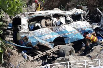 Kecelakaan Bus di Pakistan Tewaskan 40 Orang