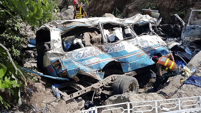 Kecelakaan Bus di Pakistan Tewaskan 40 Orang