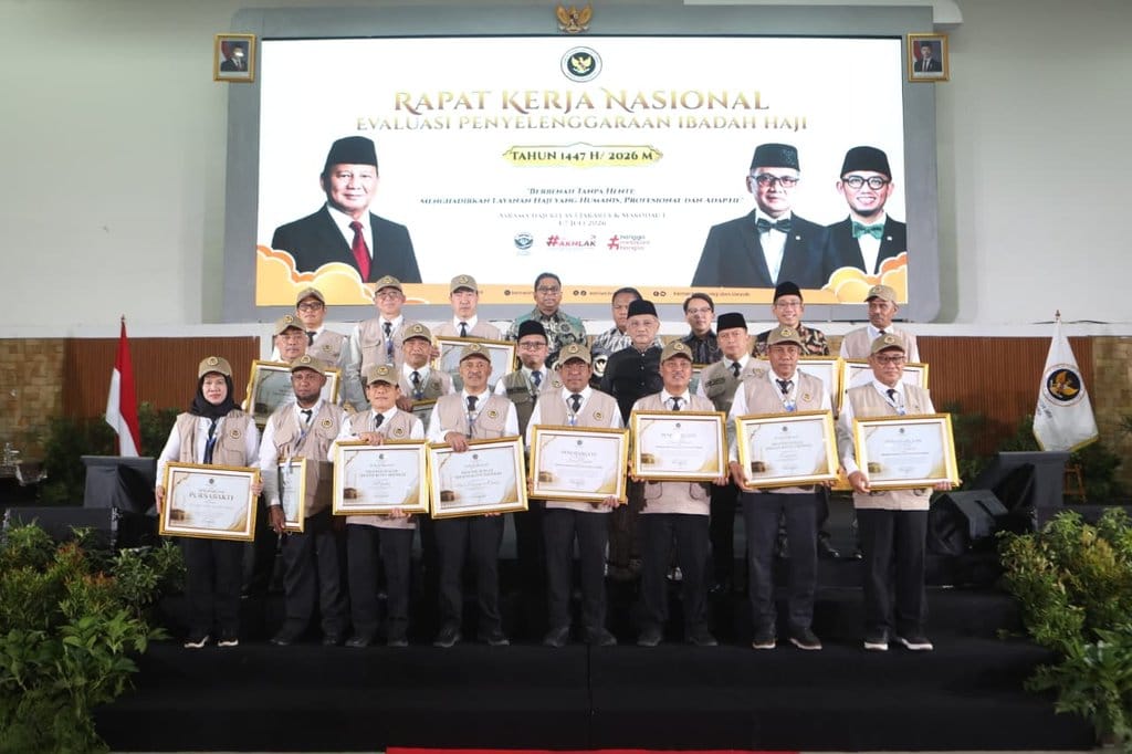 Kemenhaj Apresiasi Mitra Terbaik dalam Pelayanan Haji 2026