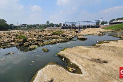 Krisis Air Akibat Surutnya Sungai Cisadane Mengkhawatirkan Warga