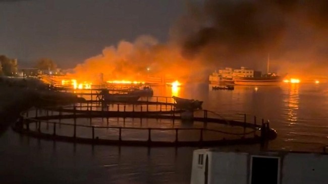 Ledakan Besar Guncang Iran Setelah Serangan AS