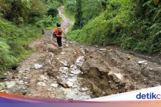 Longsor Tutup Jalan di Morowali, 2.104 Warga Terisolasi