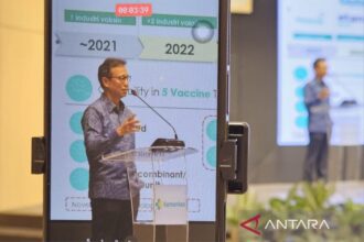 Menkes Targetkan Produksi Mandiri 15 Antigen Vaksin Sebelum 2029