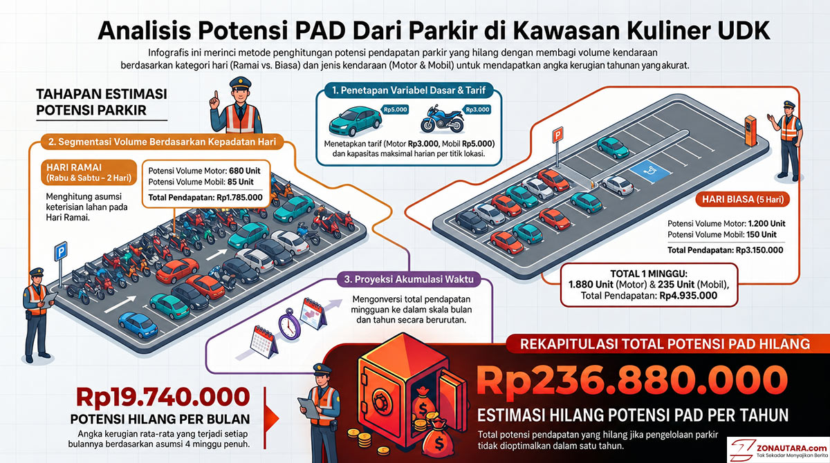 Ramainya kuliner di UDK, potensi PAD Kotamobagu Rp236,8 juta belum tergarap 8 pad