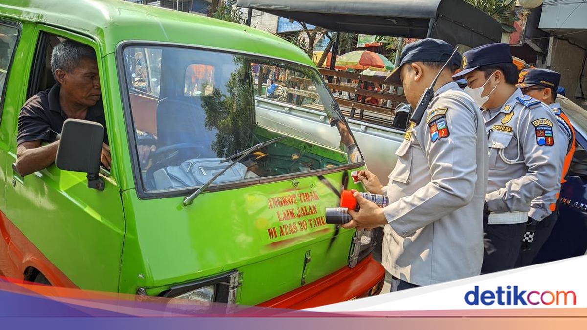 Pengawasan Ketat Angkot Tua di Kota Bogor oleh Dishub