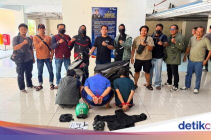 Polisi Tangkap Pelaku Pencurian Motor Viral di Depok
