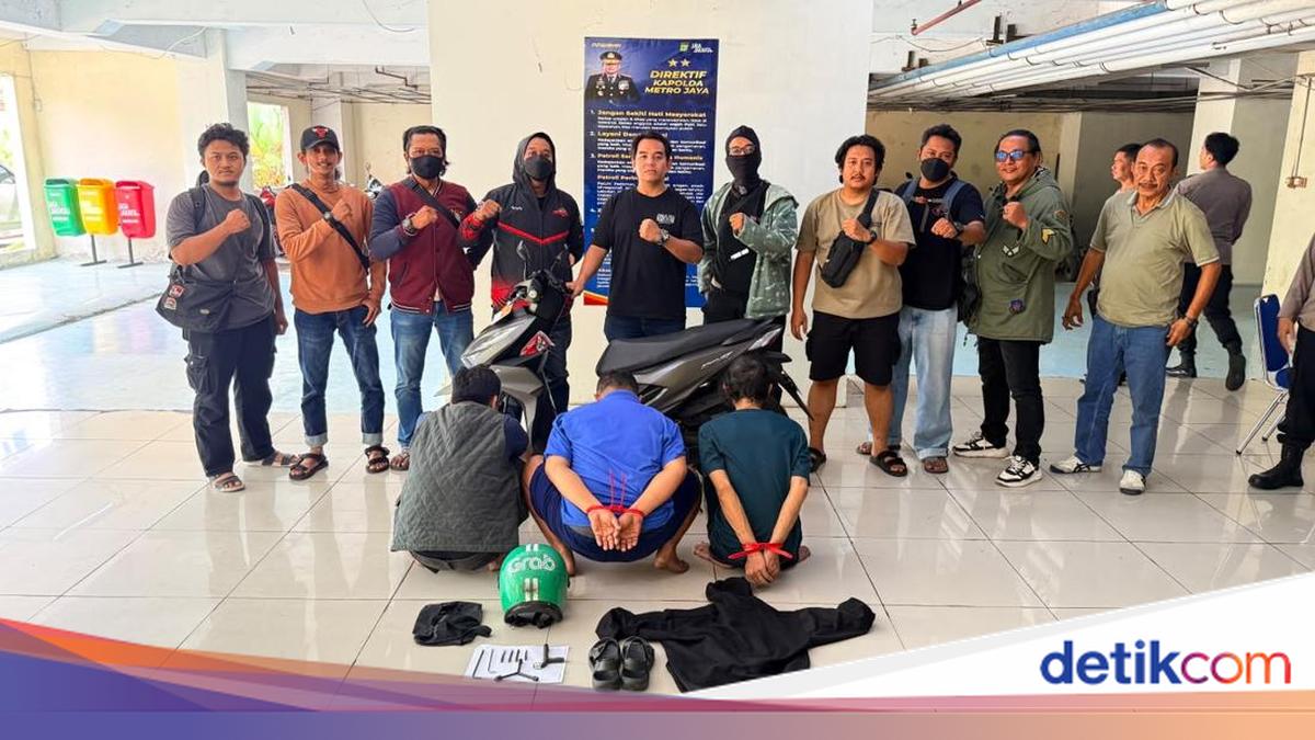 Polisi Tangkap Pelaku Pencurian Motor Viral di Depok