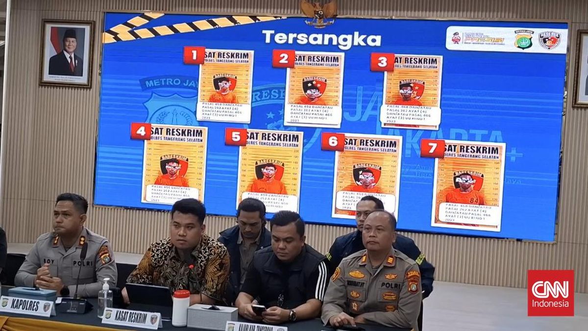 Polres Tangsel Tetapkan 7 Tersangka Kasus Pengeroyokan Prajurit TNI