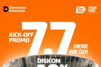 Pos Indonesia Diskon Ongkir 10% Dukung Belanja Online 7.7