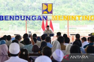 Prabowo Resmikan Lima Bendungan, Target Tambah Produksi Beras 1 Juta Ton