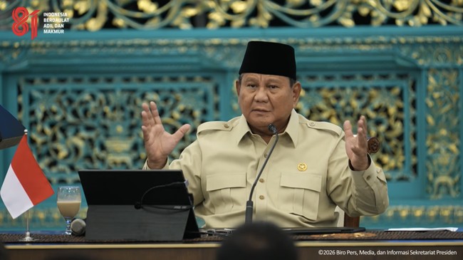Prabowo Soroti Konflik Timur Tengah akibat Lomba Senjata Nuklir