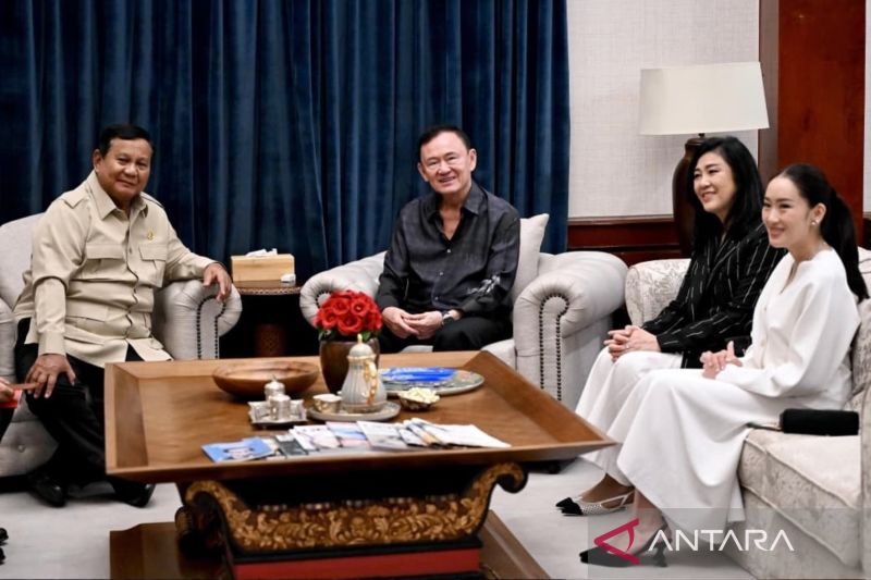Prabowo Subianto Sambut Thaksin di Kertanegara