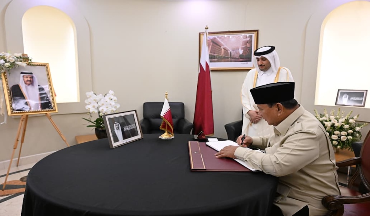 Prabowo Subianto Ungkap Belasungkawa atas Wafatnya Sheikh Hamad