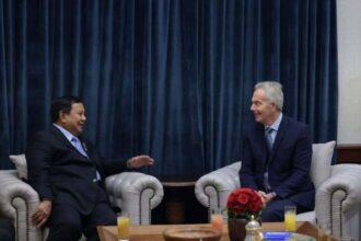 Prabowo Subianto dan Tony Blair Bahas Perkembangan Strategis Global