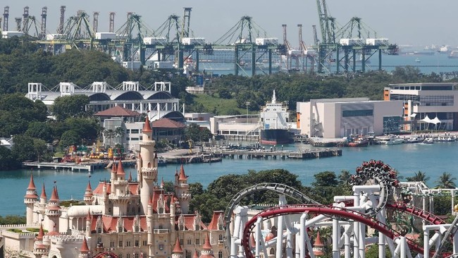 Singapura Bangun 'Pulau Surga' Dekat Indonesia untuk Tarik 32 Juta Wisatawan