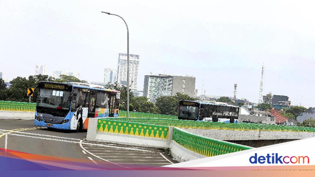 Sky Fun Run, TransJakarta Ubah Rute di Koridor 13