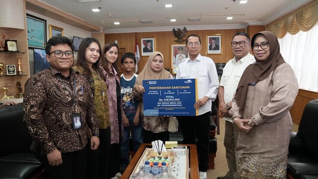 TASPEN Salurkan Rp1,08 Miliar Manfaat JKK dan JKM di Riau