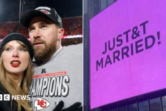 Taylor Swift dan Travis Kelce Gelar Pernikahan Bahagia di NYC