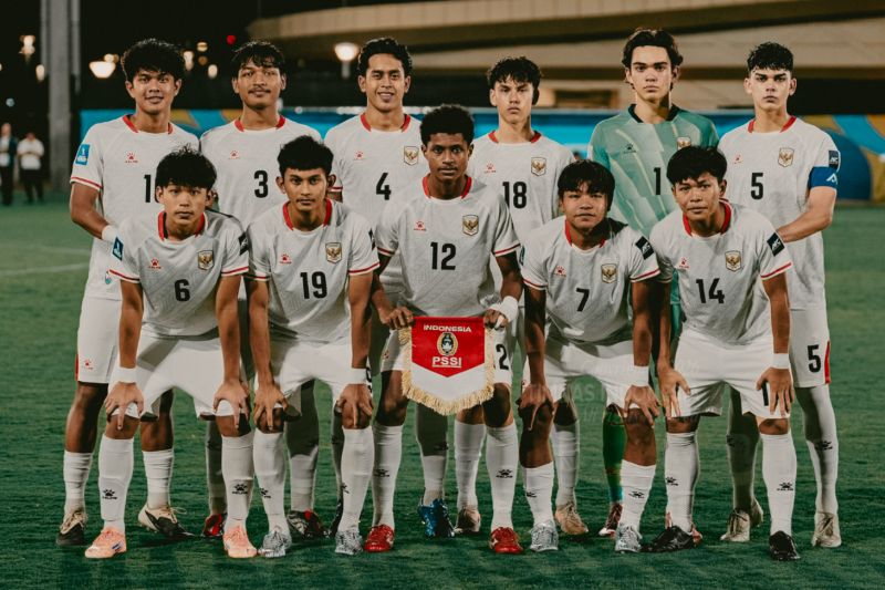 Timnas Indonesia U17 dan Malaysia Berakhir Imbang 1-1
