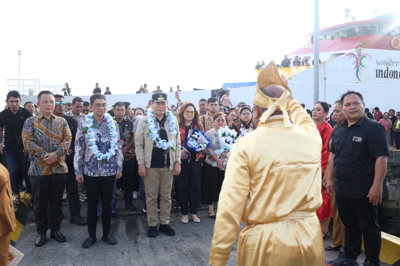 Wagub Sulut Victor Mailangkay buka Perkemahan Terpadu Reach 2026 di Talaud