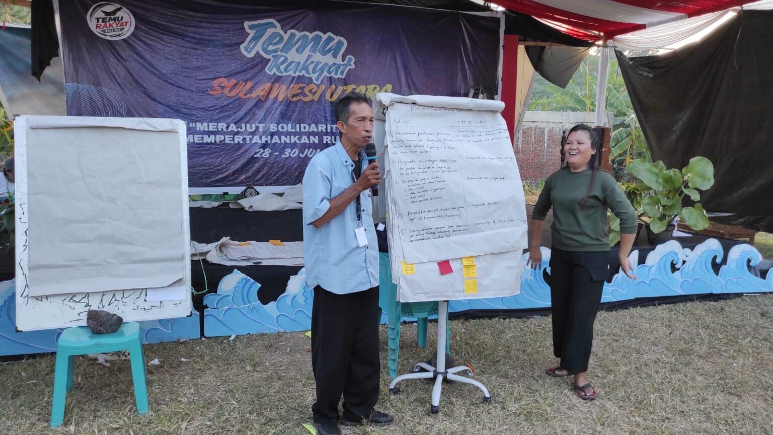 Hari kedua Temu Rakyat Sulut: Perkuat solidaritas, bentuk forum bersama perjuangkan ruang hidup