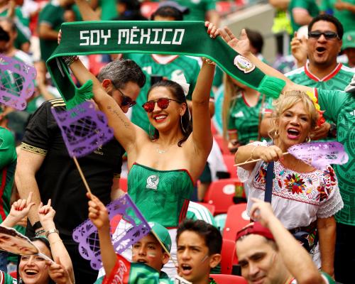 Antusiasme Fans Meksiko Menjelang Pertandingan Melawan Inggris di Piala Dunia