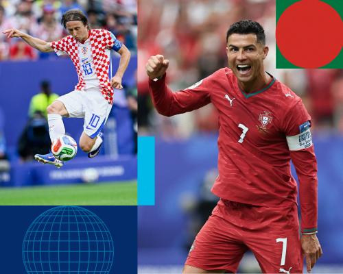 Modric dan Ronaldo Bertemu di Piala Dunia, Croatia Targetkan Kemenangan atas Portugal