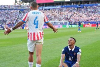 Prancis Menang Tipis atas Paraguay dalam Pertarungan di Philadelphia