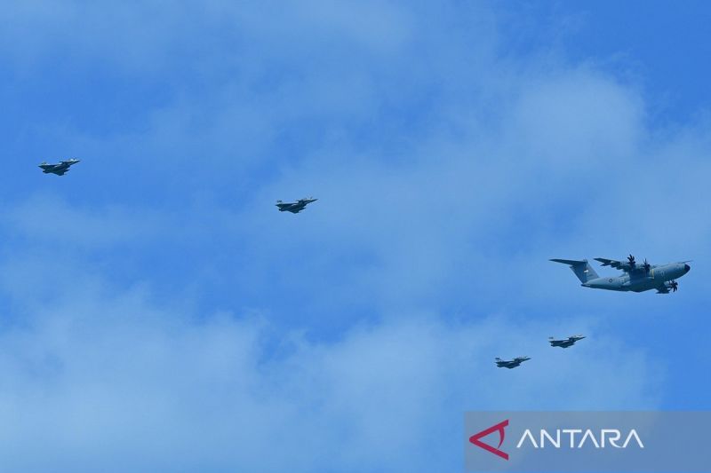 74 Alutsista Udara Termasuk Rafale Akan Meriahkan HUT RI di Jakarta