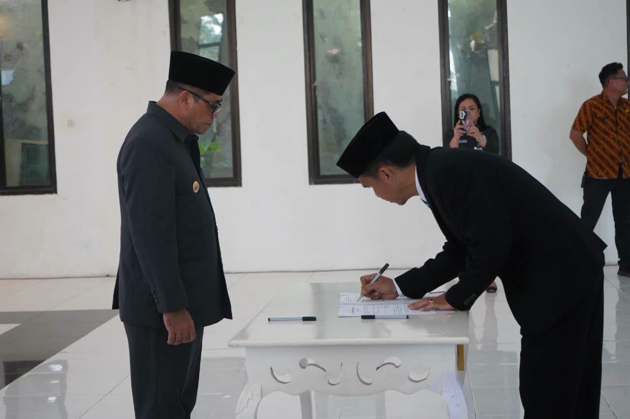 Penjabat Sekda Sitaro Dilantik, Pemkab Dorong Percepatan Koordinasi dan Pelayanan Publik