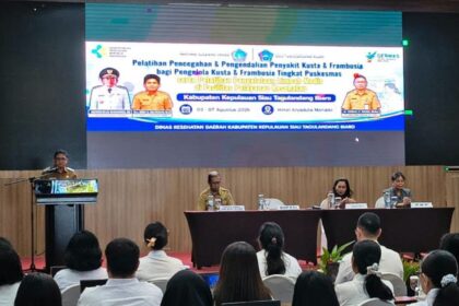 Sitaro Perkuat Kompetensi Tenaga Kesehatan Cegah Kusta dan Frambusia