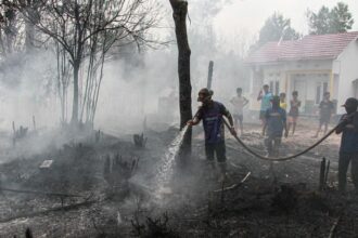 Asap Pekat dan Ribuan Titik Panas Landa Kalimantan