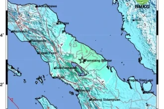 BMKG Jelaskan Penyebab Gempa M6,4 di Simalungun