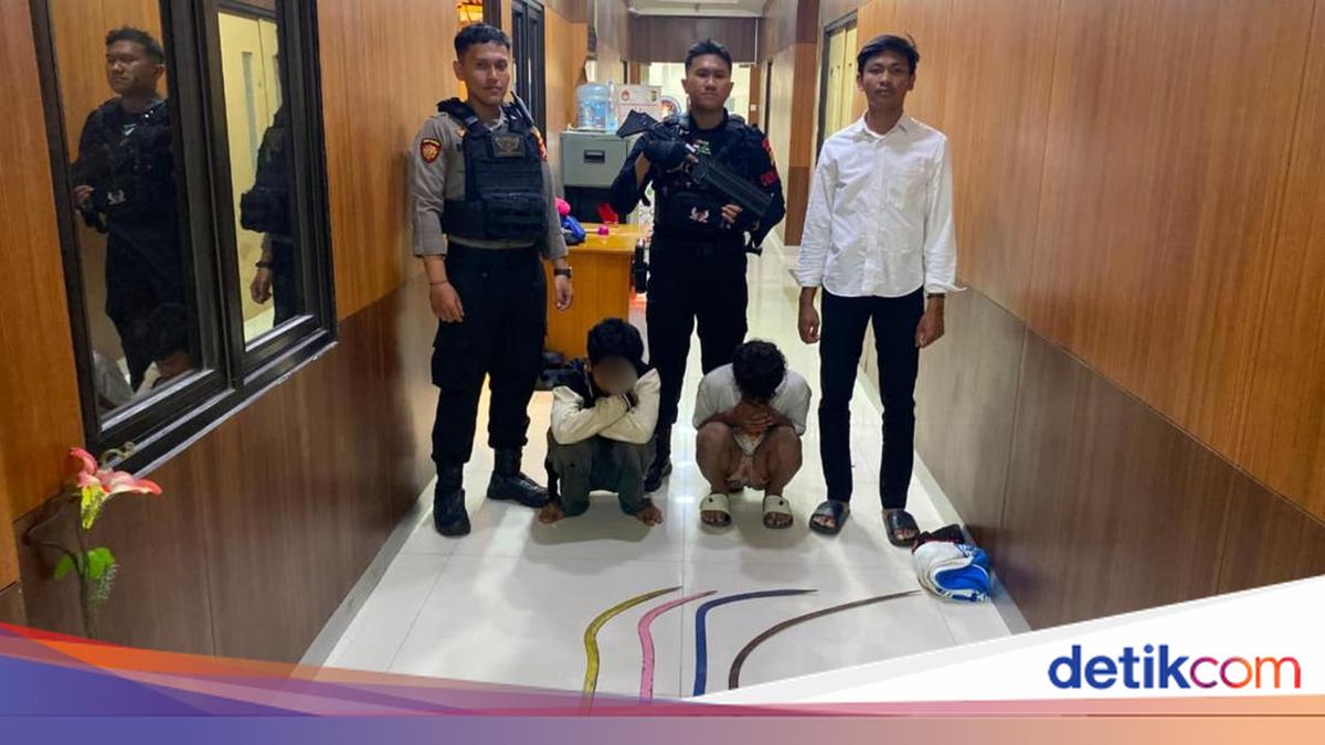Brimob Polda Metro Amankan Pemuda Diduga Hendak Tawuran di Ciracas